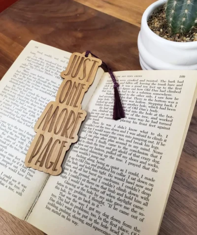 Wood Bookmark -