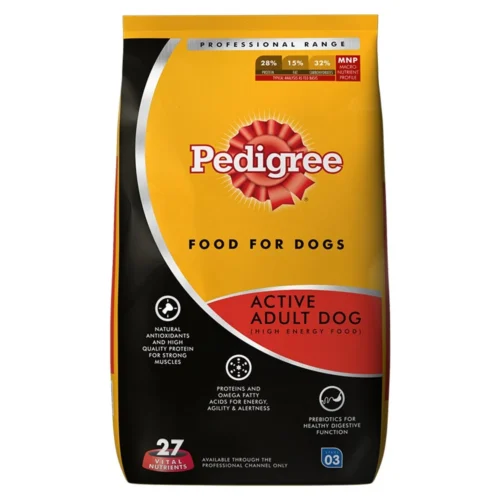 Pedigree Professional Active Adult Premium Dog Food