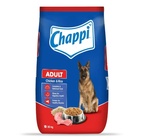 Chappi Adult (1+ Years) Dry Dog Food, Chicken & Rice